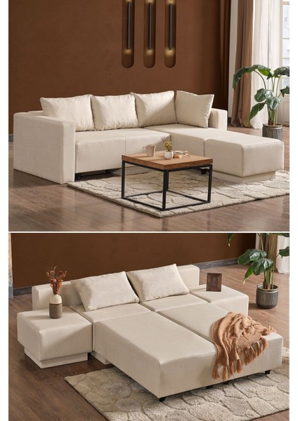 Corner Poly-Large Köşe Takımı-Kanepe-Yatağı-Tv ve Dinlenmesi 5 Farklı Model Tek Ürün