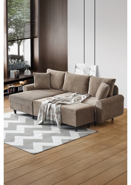 Corner Flavia Köşe Takımı Puflu fiyatları