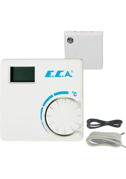 ERT-176 Rf Kablosuz Termostat - Bağlantı Kabloları Dahil Set