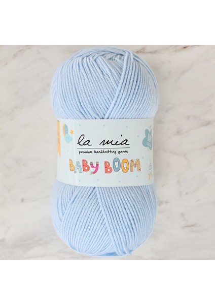 La Mia Baby Boom Bebe Mavi El Örgü Ipi - 544 - 34144