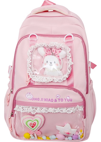 Yeni Okul Çantası Kadın Kore Baskı Küçük Taze Lise Üniversite Öğrencileri Sırt Çantası Kampüs Çift Rüzgar Sen Sistemi Basit Omuzlar Sırt Çantaları (Yurt Dışından)