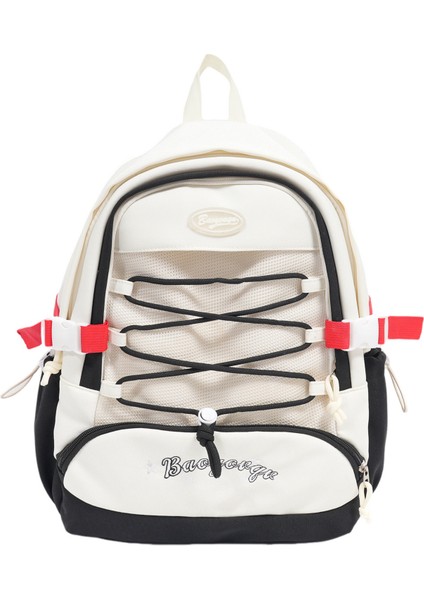 Yeni Okul Çantası Kadın Kore Baskı Küçük Taze Lise Üniversite Öğrencileri Sırt Çantası Kampüs Çift Rüzgar Sen Sistemi Basit Omuzlar Sırt Çantaları (Yurt Dışından)