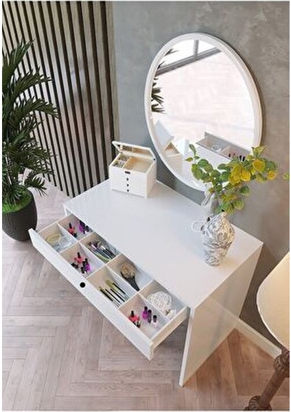 Modern Makyaj Masası Suntalam Malzeme ile Şık Tasarım 90x49x74 cm fırsatları