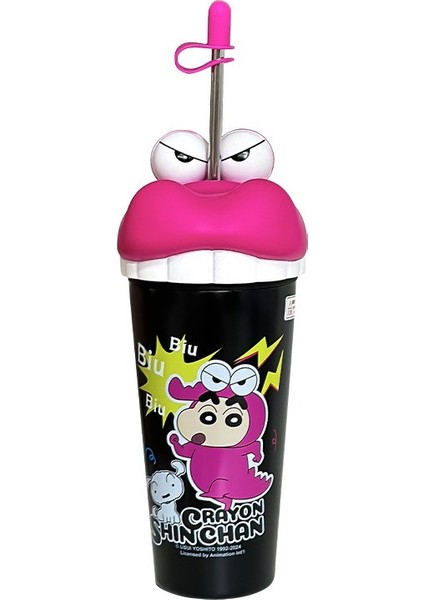 Paslanmaz Çelik Çocuk Samanlı Termos Bardak (Yurt Dışından)