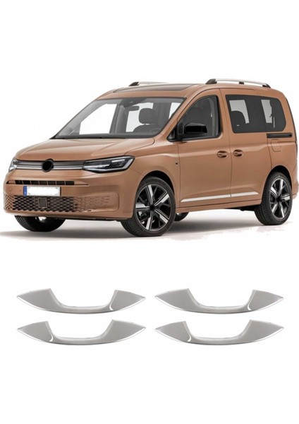 Volkswagen Caddy 2021 ve Üzeri Krom Kapı Dekoru 4 Kapı Paslanmaz Çelik fiyatları