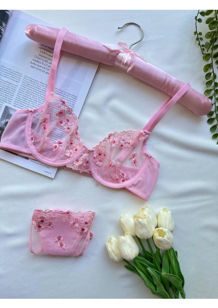 Pure Pudra Balenli Sütyen Takımı modelleri