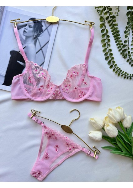 Pure Pudra Balenli Sütyen Takımı fırsatları