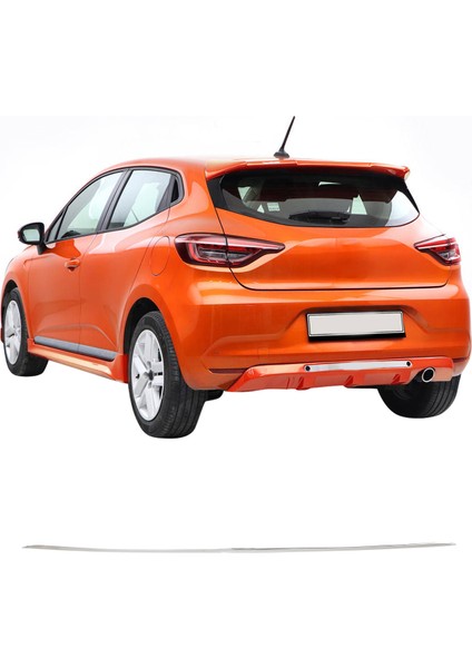 Renault Clio 5 Uyumlu 2020 ve Üzeri Krom Arka Tampon Çıtası Paslanmaz Çelik fiyatları