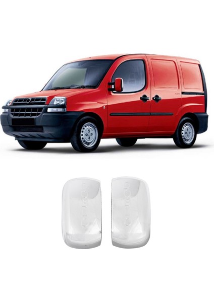 Fiat Doblo Uyumlu 2000-2009 Ayna Kapağı 2 Parça Abs Krom Kaplama (Doblo Yazılı) fiyatları