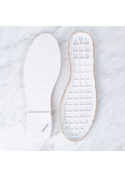 Loren Dar Hasır Espadril / Ayakkabı Tabanı 40 Numa