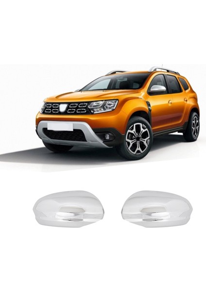 Dacia Duster Uyumlu 2018 ve Üzeri Ayna Kapağı 2 Parça Abs Krom Kaplama fiyatları