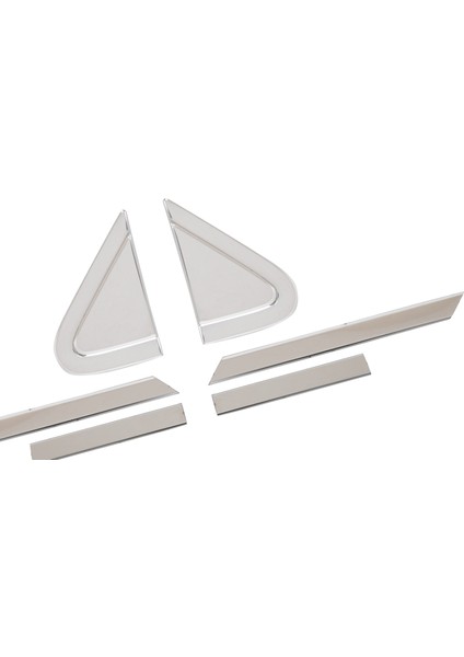 Ford Connect Uyumlu 2002 ve Üzeri Krom Ayna Üçgeni 6 Parça Paslanmaz Çelik fırsatları