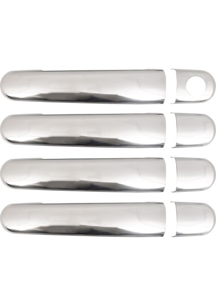 Skoda Yeti Uyumlu 2009-2017 Krom Kapı Kolu 4 Kapı Paslanmaz Çelik fırsatları