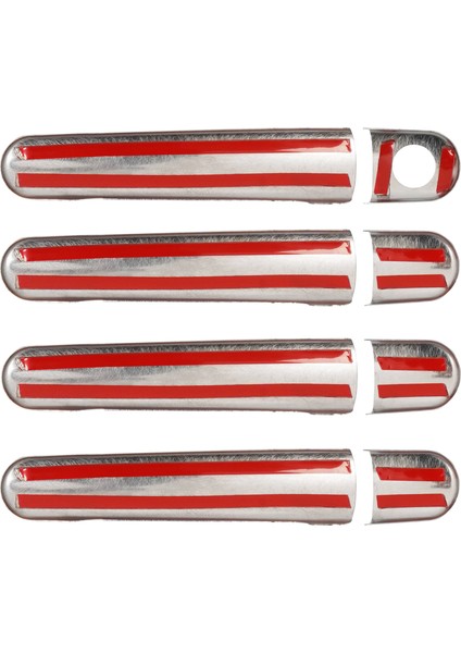 Skoda Yeti Uyumlu 2009-2017 Krom Kapı Kolu 4 Kapı Paslanmaz Çelik