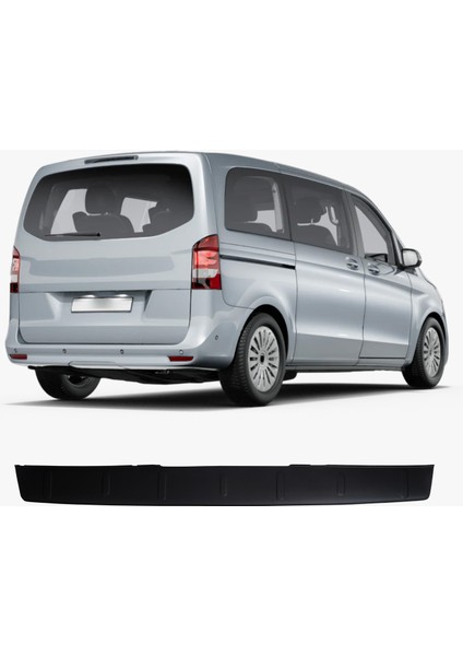Mercedes Vito W447 Uyumlu Abs Geniş Arka Tampon Üstü Koruma fiyatları