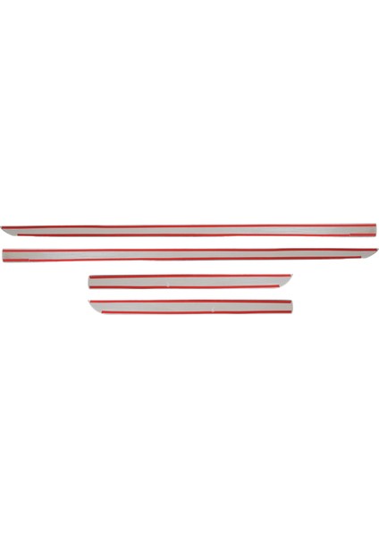 Nissan X-Trail Uyumlu 2014 ve Üzeri Krom Yan Kapı Çıtası 4 Parça Paslanmaz Çelik indirimleri