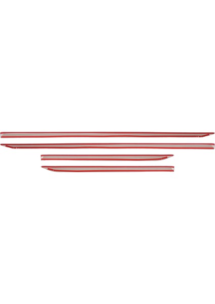 Volkswagen Caddy Uyumlu 2021 ve Üzeri Krom Yan Kapı Çıtası 4 Parça Paslanmaz Çelik indirimleri