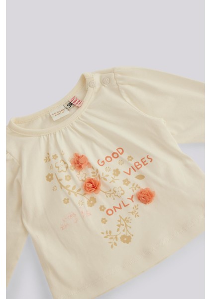 Bg Store Kız Bebek Ekru Tshirt fiyatları