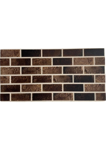 3 Boyutlu Düz Tuğla Desenli Strafor Duvar Kaplama Paneli