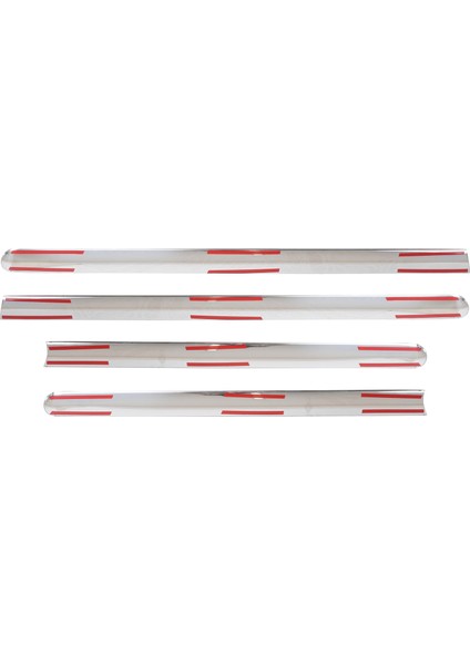 Ford Connect Uzun Şasi Uyumlu Krom Yan Kapı Çıtası 4 Parça Paslanmaz Çelik indirimleri