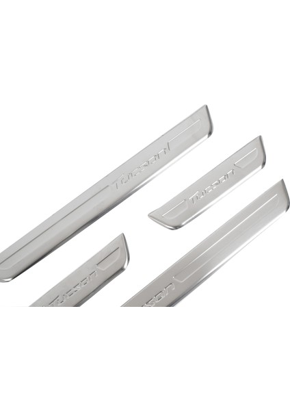 Hyundai Tucson Uyumlu 2015-2018 Krom Kapı Eşiği 4 Parça Paslanmaz Çelik modelleri