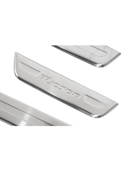 Hyundai Tucson Uyumlu 2015-2018 Krom Kapı Eşiği 4 Parça Paslanmaz Çelik indirimleri