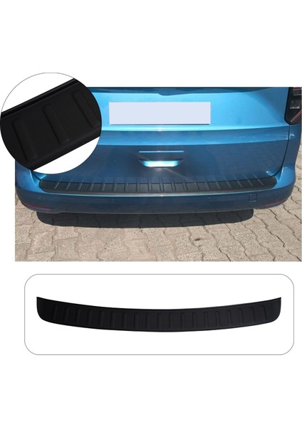 Volkswagen Caddy Uyumlu 2021 ve Üzeri Abs Geniş Arka Tampon Üstü Koruma