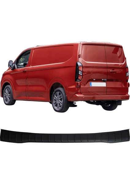 Ford Custom Uyumlu 2024 ve Üzeri Abs Geniş Arka Tampon Üstü Koruma