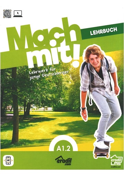Mach Mit A1.2 - Lehrbuch + Arbeitsbuch + Grammatiktests + Vokabeltest (4 Kitap Set) fiyatları