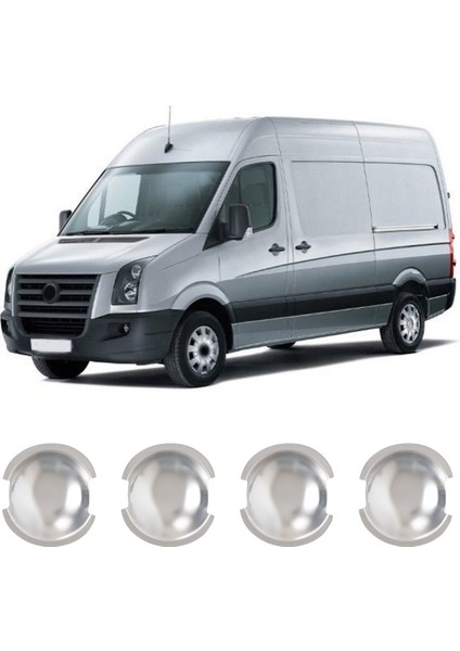 Volkswagen Crafter 2006-2012 Krom Kapı Kolu Tası 4 Kapı Paslanmaz Çelik fiyatları
