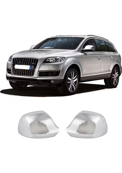 Audi Q7 Uyumlu 2010-2015 Ayna Kapağı 2 Parça Abs Krom Kaplama fiyatları