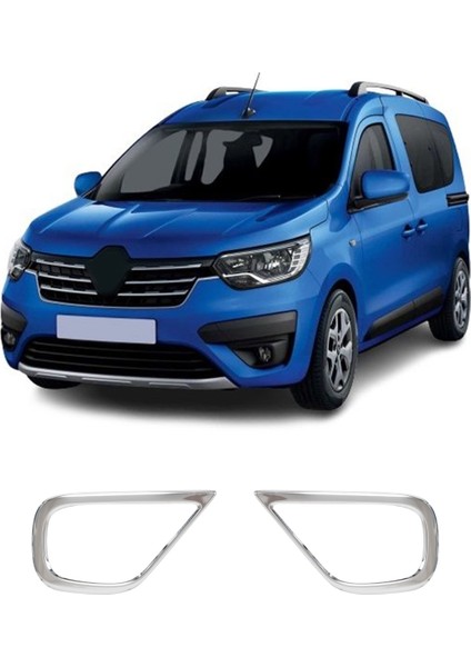 Renault Express Uyumlu 2021 ve Üzeri Krom Sis Çerçevesi 2 Parça Paslanmaz Çelik fiyatları