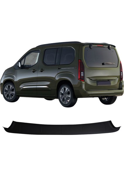 Toyota Proace Uyumlu 2009-2016 Abs Geniş Arka Tampon Üstü Koruma fiyatları