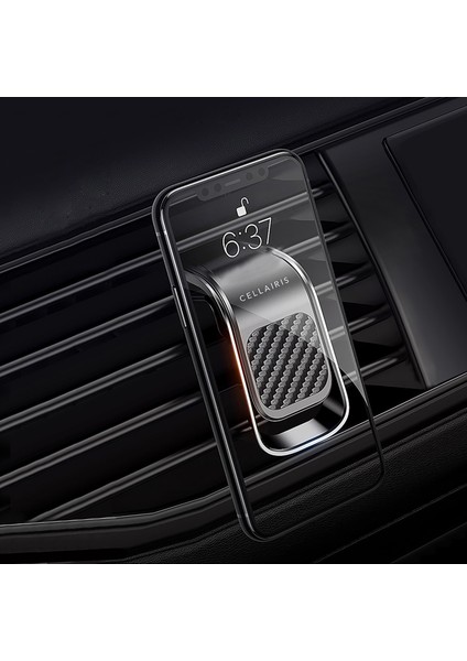 90° Açılı Mıknatıslı Araç Telefon Tutucu - Siyah indirimleri