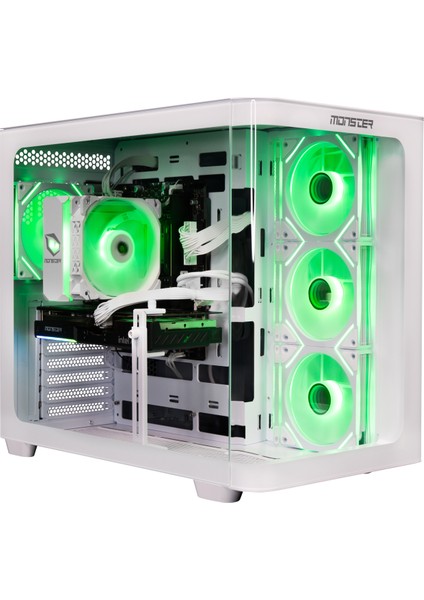 Tulpar Td3 V1.9.3 I5 14400F H610 Anakart 16 GB Ram 1 Tb SSD 16 GB Arc B570 Freedos Masaüstü Oyun Bilgisayarı - Beyaz fiyatları