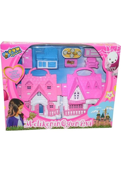 Nessiworld SL32538A Kutulu Melikenin 2'li Oyun Evi Seti- Halit Can Oyuncak