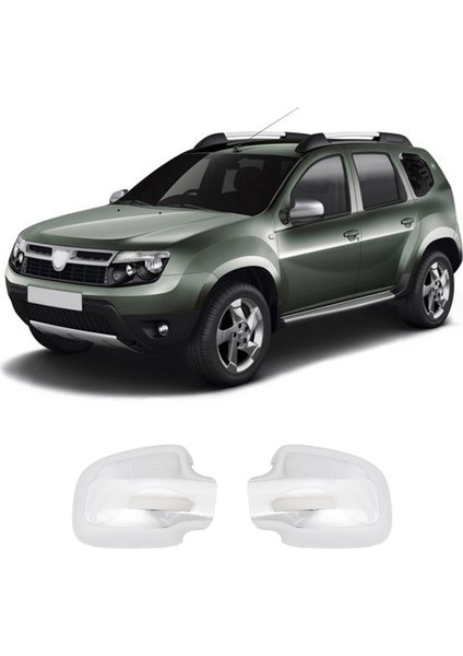 Dacia Duster Uyumlu 2012-2017 Ayna Kapağı 2 Parça Abs Krom Kaplama fiyatları