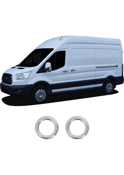 Ford Transit Uyumlu 2014 ve Üzeri Krom Sis Çerçevesi 2 Parça Paslanmaz Çelik fiyatları