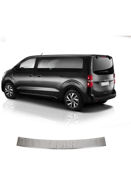 Citroen Spacetourer Uyumlu 2016 ve Üzeri Kısa Krom Arka Tampon Üstü Koruma Paslanmaz Çelik fiyatları