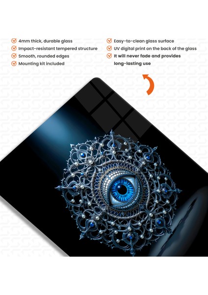 Veri Mabedinin Gözü Cam Tablo indirimleri