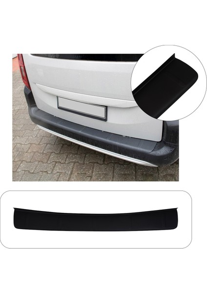 Citroen Berlingo Uyumlu 2009 ve Üzeri Abs Geniş Arka Tampon Üstü Koruma
