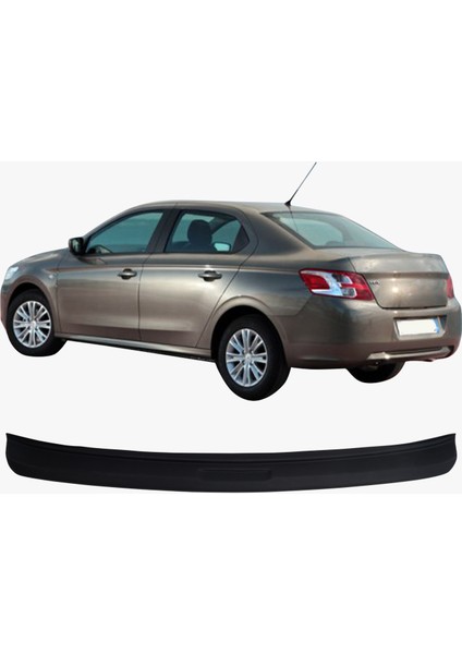 Peugeot 301 Uyumlu 2013 ve Üzeri Abs Geniş Arka Tampon Üstü Koruma modelleri
