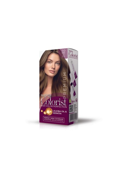 Premium Yarı Kit Set Boya 7.0 Kumral