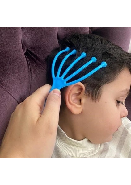 Buffer® Çok Fonksiyonlu 5 Uçlu Bilyeli Baş Boyun Bacak Kol Masaj Alet Rahatlatıcı Kafa Masaj Aparatı modelleri