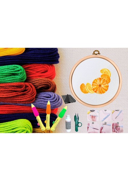 Punch Seti Nakış Seti Kasnaklı Kendin Yap Seti Seri 136