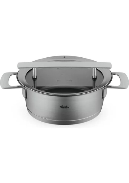 Phi Collection Cam Kapak Sığ Tencere 20 cm