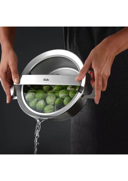 Phi Collection Cam Kapak Sığ Tencere 20 cm