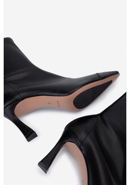 Canapé Kadın Hakiki Deri Siyah Topuklu Bot 1154 790 Bn Bot SK25-26 Nero/nero indirimleri