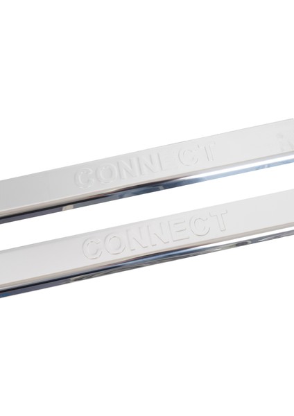 Ford Connect Uyumlu 2002 ve Üzeri Krom Kapı Eşiği 2 Parça Paslanmaz Çelik fırsatları