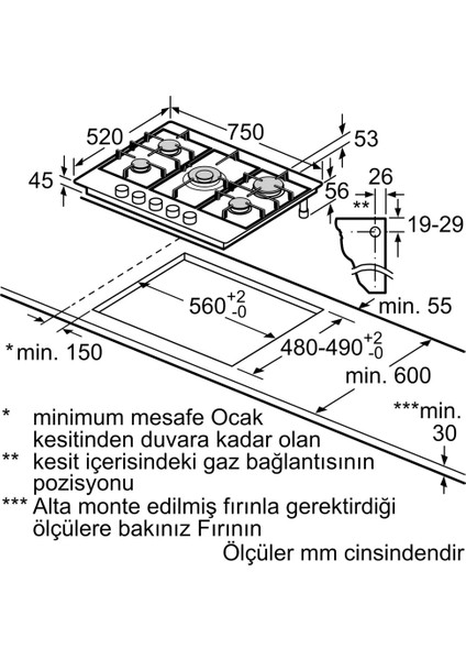 Sıemens EN7B8QP30O Ankastre Ocak indirimleri